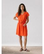 Oranje jurk van Dounia