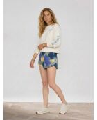Mehrfarbige Ferring-Shorts mit Batikmuster