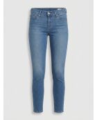 711 Blaue Skinny-Jeans