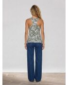 Débardeur en maille Fausta vert