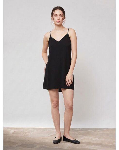 Top col V noir