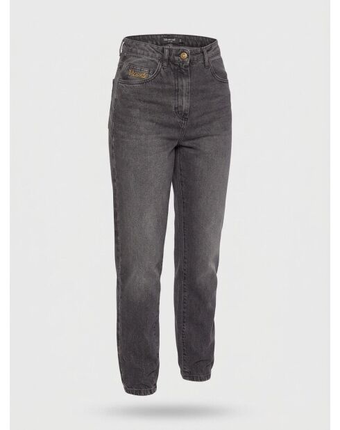 Schwarze gerade Jeans