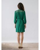 Echtes grünes Kleid