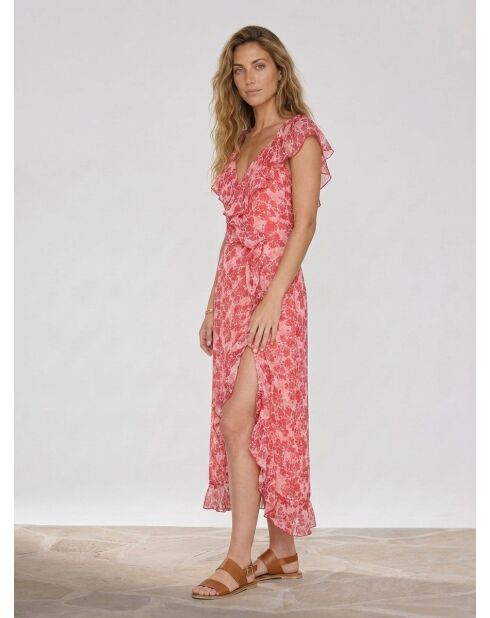Romance bedrucktes Romea-Kleid
