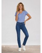 712 Slim Bogota Heat blaue Jeans