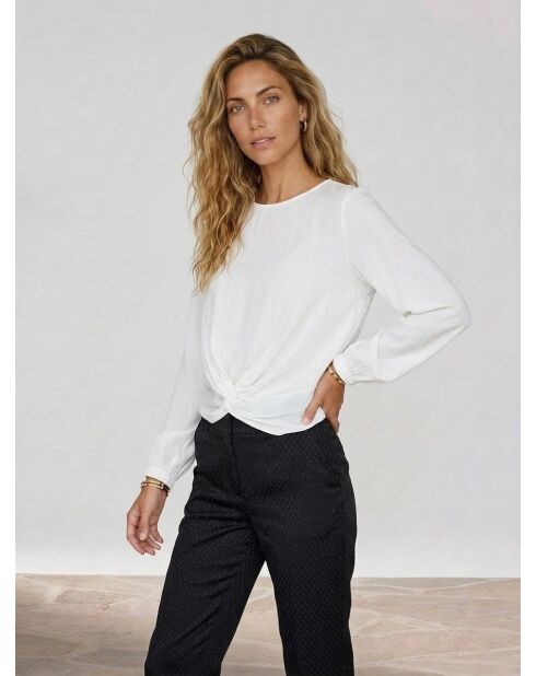 Blusa Baba blanca