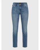 Elly Hr gewassen blauwe rechte jeans
