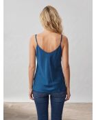 Azurblaues Top Cindy