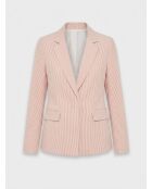 Sandra gefärbter gestreifter Blazer