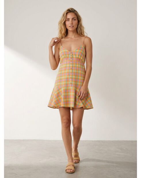 Mehrfarbiges Kleid As If Gingham