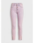 721 Skinny Sculpt Exposed Jeans in Rosa/Blau mit hohem Bund