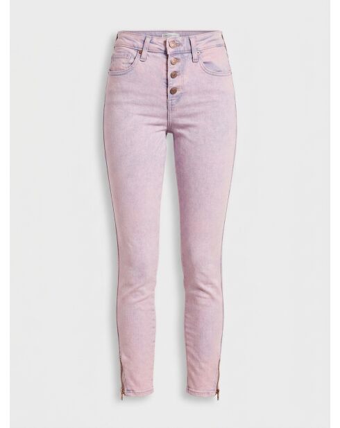 721 Skinny Sculpt Exposed Jeans in Rosa/Blau mit hohem Bund