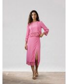 Rosafarbene Bluse Tevy
