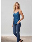 Azurblaues Top Cindy
