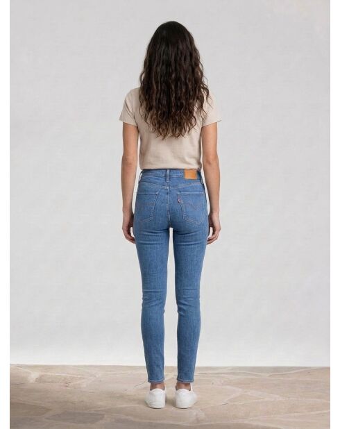 720 Hirise Super Skinny Sculpt Eclips Jeans, blau