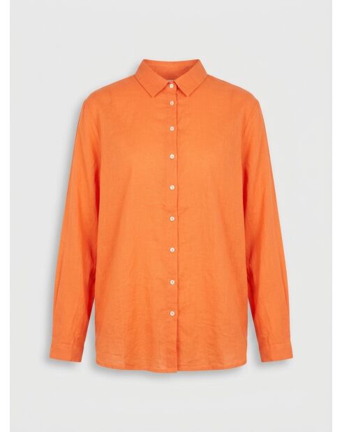 Camisa Dafne naranja