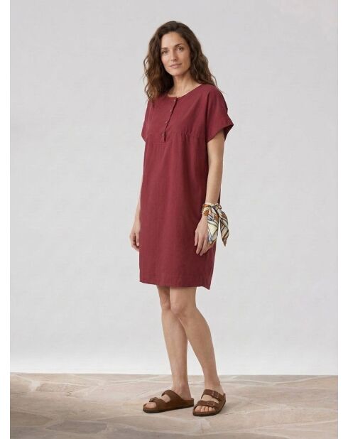 Terrakotta-Kleid Caelie