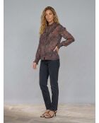 Blouse imprimée Cachemire multicolore