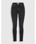 Jeans dritti Chiara neri vintage