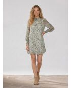 Anderson Kleid mit Strohmuster