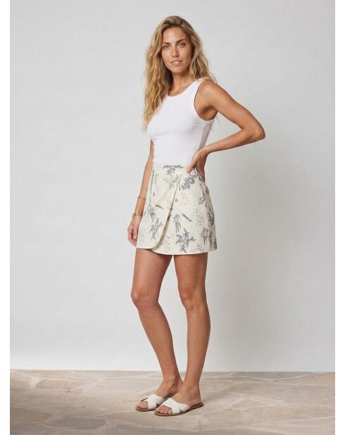 Gonna Soazic ecru/bianco sporco