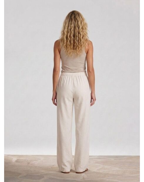 Pantaloni Pippa crema