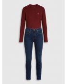 721 Skinny Sculpt Santiago Blaue Jeans mit hohem Bund