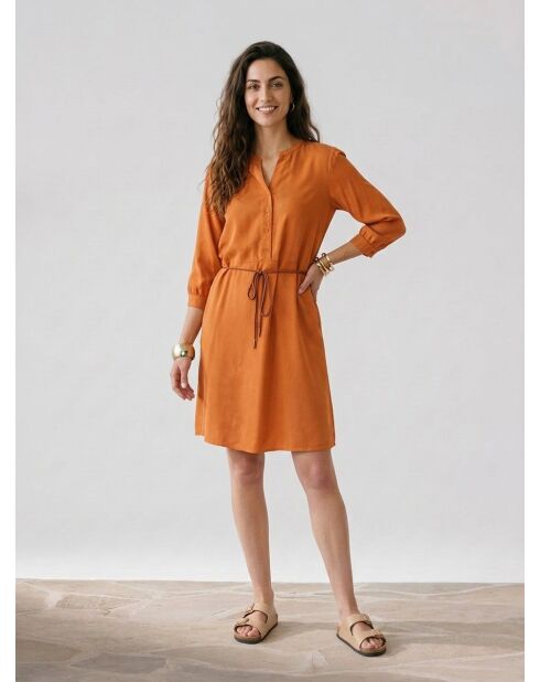 Mitchell Nougatine-Kleid