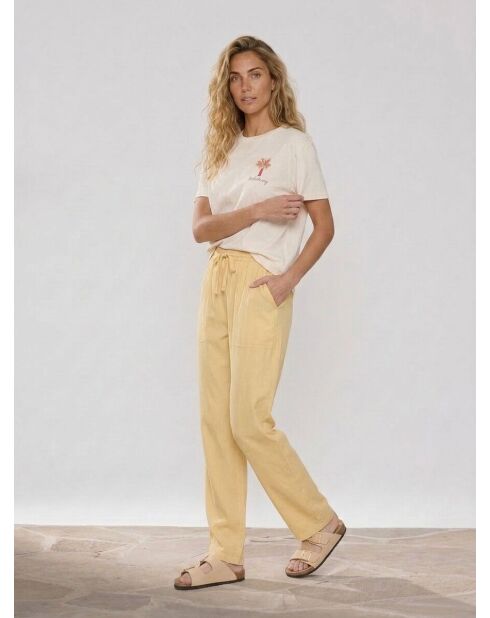 Beachy Keen sandgelbe Hose