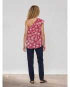 Helga fuchsiafarbenes Top