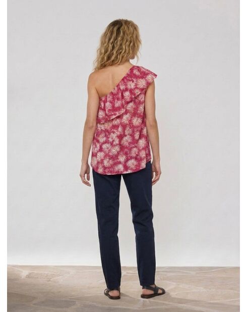 Helga fuchsiafarbenes Top