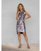 Funkelndes mehrfarbiges Paillettenkleid