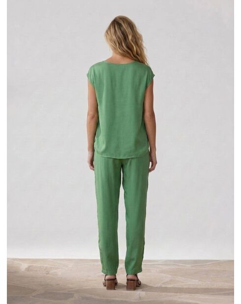 Pantalones Pamela mint