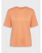 T-shirt Arold in cotone elasticizzato arancione brillante