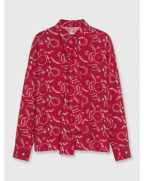 Blusa rossa Lamia