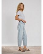 Hellblaue Ballonjeans aus 100% Bio-Baumwolle