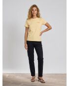T-Shirt Love jaune clair