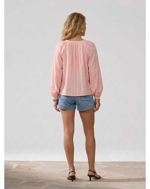 Blusa rosa Bevin