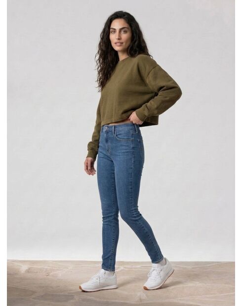 720 Super Skinny-Jeans mit hoher Taille, dunkelblau