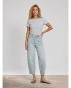Hellblaue Ballonjeans aus 100% Bio-Baumwolle