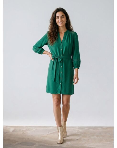 Vestido verde Rea