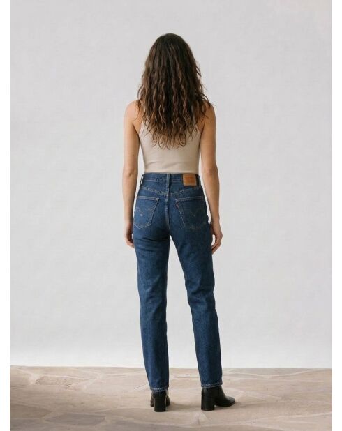 Sonoma Hills Sonoma Hills blauwe hoge slanke rechte jeans uit de jaren 70