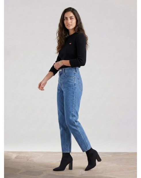 Taper Hold My Purse blauwe jeans met hoge pasvorm