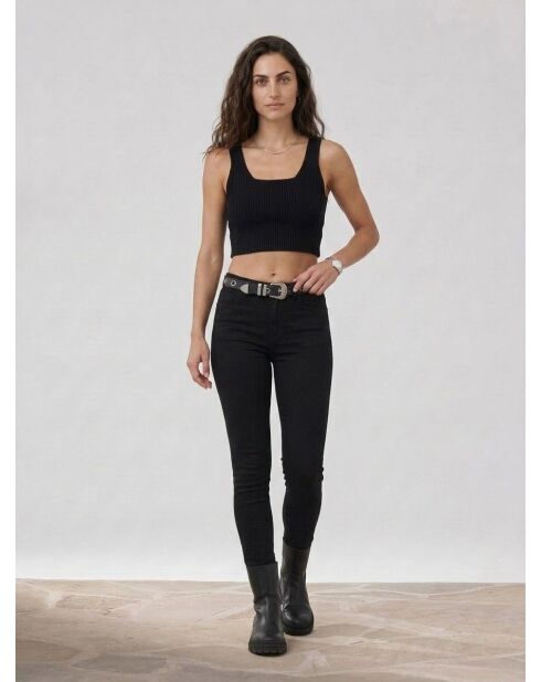 Jeans slim neri Scarlett