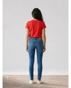 711 Skinny Sculpt Bogota Way Blaue Jeans