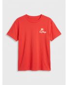 T-Shirt La Playa rouge