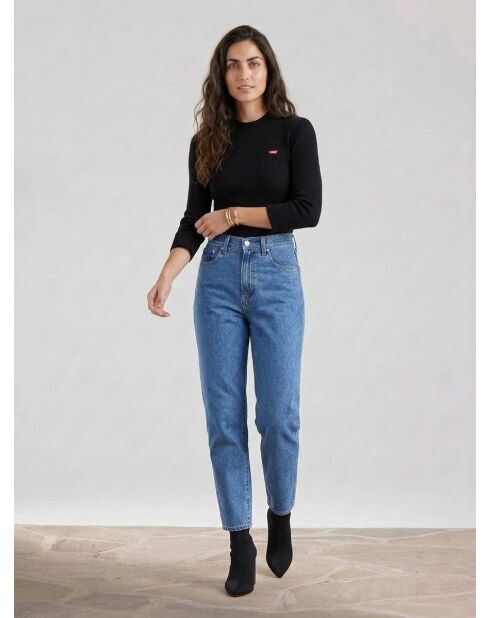 Taper Hold My Purse blauwe jeans met hoge pasvorm