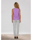 Emilie Uni lila Top