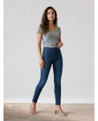 721 Hi Rise Skinny-Jeans, blau