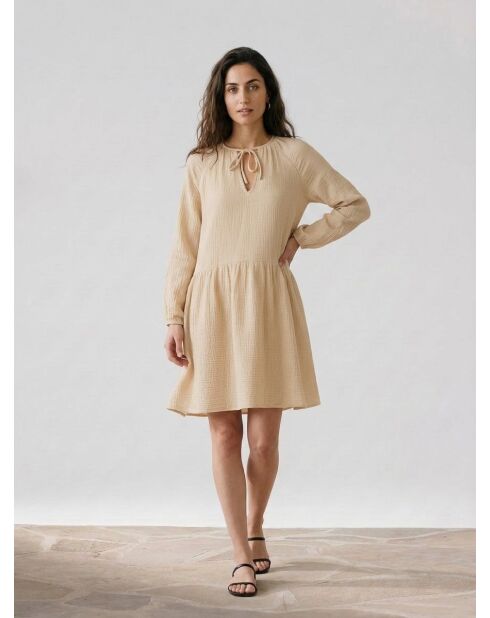 Vestido Madrid beige
